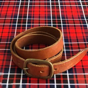 J Crew leather belt